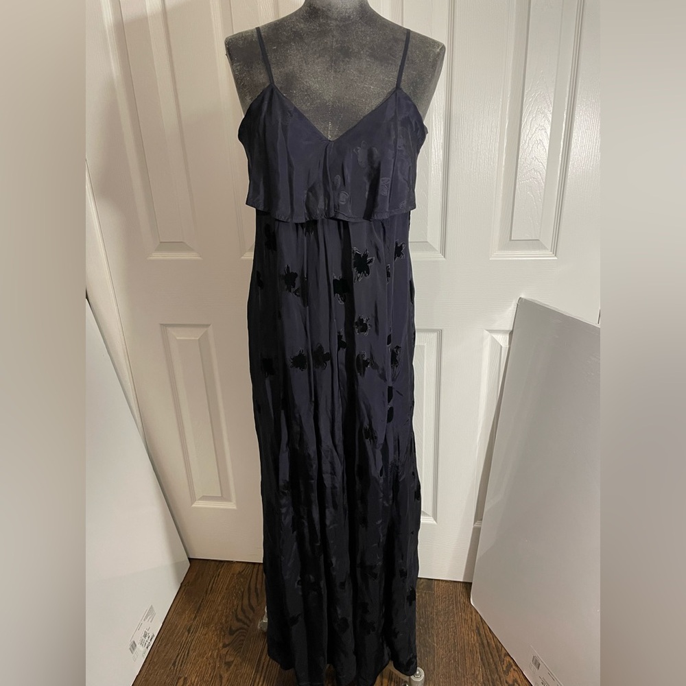 Comme des Garcons Vintage Navy Maxi Dress Size Medium